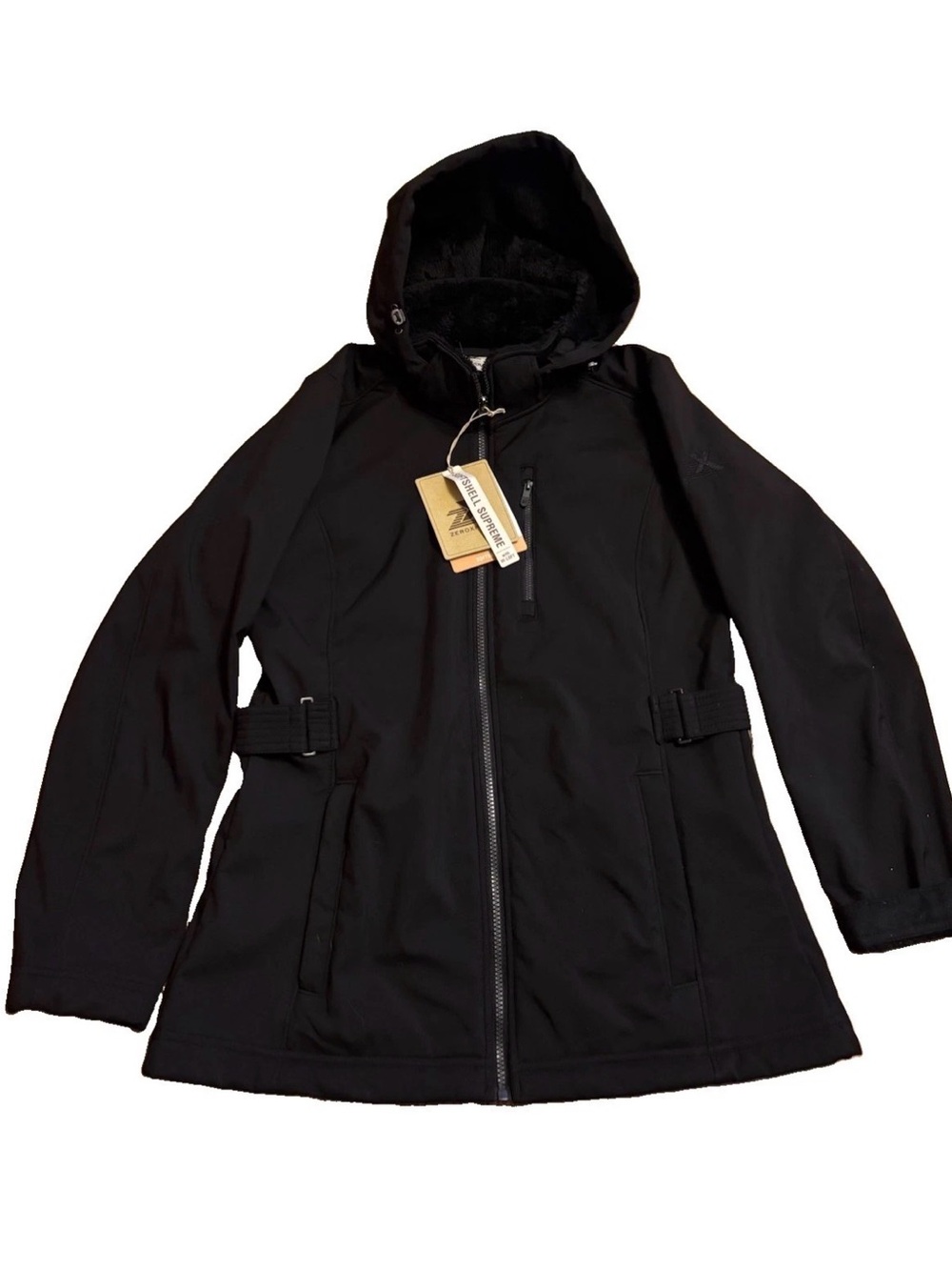 ZeroXposur Women’s Softshell Supreme With High Loft - Black - Small